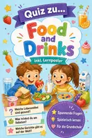 Vorschau - Arbeitsblätter - Food and Drinks - Englisch Klasse 6 - Deckblatt