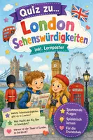 Vorschau - Arbeitsblätter - London Sehenswürdigkeiten - Englisch Klasse 6 - Deckblatt