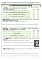 Vorschau - Arbeitsblätter - Hitlers Aufstieg Dokumentation AB3 Fragen Arbeitsblatt - Seite 2