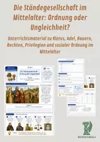 Vorschau - Unterrichtsreihen - Leben in der Ständegesellschaft im Mittelalter Komplettset - Seite 1