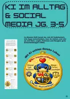 Vorschau - Stundenentwürfe - Künstliche Intelligenz im Alltag & Social Media_Ethik Jg. 3-5 - Deckblatt