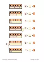 Vorschau - Spiele - Addition bis 5, mit proportionalen Zahlzerlegungen rechnen - Seite 2