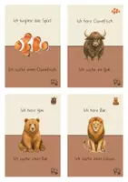 Vorschau - Spiele - Lesespiel schwierige Tiere (Band 3): Erstlesen Deutsch (1./2. Klasse) - Seite 2