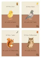 Vorschau - Spiele - Lesespiel schwierige Tiere (Band 3): Erstlesen Deutsch (1./2. Klasse) - Seite 3
