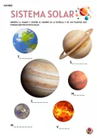Vista previa - Hojas de trabajo - LECTOESCRITURA_EL SISTEMA SOLAR - Portada
