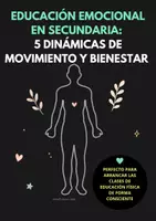 Vista previa - Hojas de trabajo - Educación Emocional en Secundaria: 5 Dinámicas de Movimiento y Bienestar - Portada