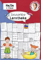 Vorschau - Arbeitsblätter - Lerntheke Sommer Klasse 2 | Deutsch Mathe Freiarbeit - Deckblatt