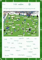 Vorschau - Arbeitsblätter - le foot - vocabulaire et ramenez la coupe à la maison - Deckblatt