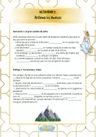 Vista previa - Hojas de trabajo - B1_contraste_pasados_50_frases_soluciones_justificación - página 1