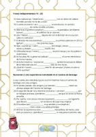 Vista previa - Hojas de trabajo - B1_contraste_pasados_50_frases_soluciones_justificación - página 2