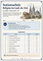 Vorschau - Stationenlernen - Stationsarbeit Religion im Laufe der Zeit - Seite 1