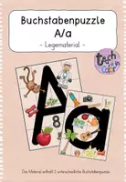 Vorschau - Arbeitsblätter - Buchstabeneinführung - Materialpaket Silbenkönige (AEIOU) - Seite 1