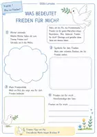 Vorschau - Arbeitsblätter - Ich lerne Frieden – 27 Arbeitsblätter für Kinder im Grundschulalter | Friedenspädagogik | Sozialkompetenz | Klassenregeln | Konflikte lösen - Seite 2
