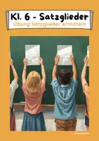 Vorschau - Arbeitsblätter - Übungsstunde Satzglieder ermitteln (Umstellprobe) - Klasse 6 - Deckblatt