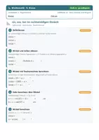 Vorschau - Arbeitsblätter - Mathematik 9 Realschule - Trigonometrie - Seite 1