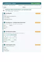Vorschau - Arbeitsblätter - Mathematik 9 Realschule - Wahrscheinlichkeit - Deckblatt