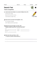 Vorschau - Test - Satzglieder - Test (auf 3 Niveaus) - Seite 1