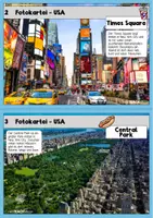 Vorschau - Arbeitsblätter - USA - Bundesstaaten/Sehenswürdigkeiten - Info- & Bildkarten - Seite 2