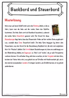 Vorschau - Unterrichtsreihen - Backbord und Steuerbord Lückentext mit Wortspeicher Hörverstehen und Suchsel - Seite 2
