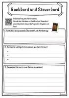 Vorschau - Unterrichtsreihen - Backbord und Steuerbord Lückentext mit Wortspeicher Hörverstehen und Suchsel - Seite 3