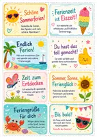 Vorschau - Bildkarten - Schöne Ferien Kärtchen I Sommerferien-Kärtchen | Ferienwünsche zum Schuljahresende - Seite 2