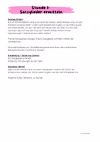 Vorschau - Arbeitsblätter - Materialpaket Satzglieder Klasse 7 (Unterrichtsreihe, Unterrichtsreihe) - Seite 2