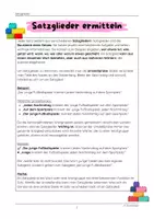 Vorschau - Arbeitsblätter - Materialpaket Satzglieder Klasse 7 (Unterrichtsreihe, Unterrichtsreihe) - Seite 3