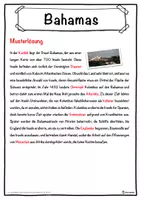 Vorschau - Unterrichtsreihen - Bahamas Lückentext mit Wortspeicher Hörverstehen und Suchsel - Seite 2