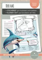 Vorschau - Arbeitsblätter - Besondere Tiere – Qualle, Gürteltier & Co. – 7 Steckbriefe & Infotexte (Kl. 2–4) - Seite 1