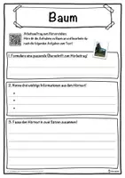 Vorschau - Unterrichtsreihen - Baum Lückentext mit Wortspeicher Hörverstehen und Suchsel - Seite 3