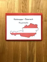 Vorschau - Stationenlernen - Klettmappe Hauptstädte Österreich - Deckblatt