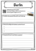 Vorschau - Unterrichtsreihen - Berlin Lückentext mit Wortspeicher Hörverstehen und Suchsel - Seite 3