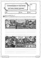 Vorschau - Klassenarbeiten - Deutsch - Leistungsnachweis Bericht schreiben 5. Klasse - Deckblatt