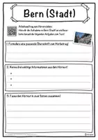 Vorschau - Unterrichtsreihen - Bern (Stadt) Lückentext mit Wortspeicher Hörverstehen und Suchsel - Seite 3