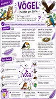 Vorschau - Arbeitsblätter - 🐦 Vögel – Faszinierende Wirbeltiere der Lüfte Klasse 5/6 - Deckblatt