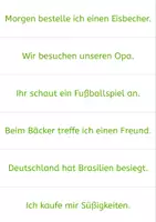 Vorschau - Arbeitsblätter - Akkusativ(-objekt) erkennen - Übungskarten mit Lösung - Seite 3
