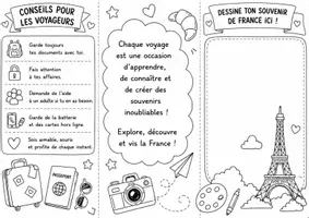 Vista previa - Hojas de trabajo - Guía de comunicación para viajar a Francia | Frases útiles - página 1