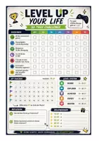 Vorschau - Arbeitsblätter - Selbstorganisation Challenge (Klasse 7-10) Level Up Your Life - Deckblatt
