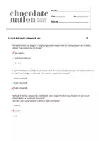 Voorbeeld - Toets Chocolate Nation + correctiesleutel - Pagina 2
