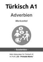 Vorschau - Merkblätter - Türkisch A1 – Adverbien: kostenlose Lernhilfe - Seite 3