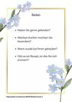 Vorschau - Aufgabenkarten - Aktivierungskarten Essen und Trinken Beschäftigung für Senioren - Seite 3