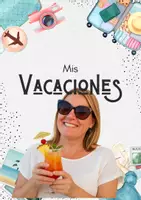 Vista previa - Hojas de trabajo - MIS VACACIONES, FICHA INICIO CURSO (Castellano y valenciano) - Portada