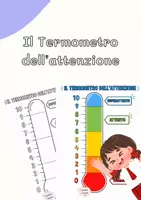 anteprima - Materiale di supporto/inclusione - Il Termometro dell'attenzione (strumento compensativo) - Pagina di copertina