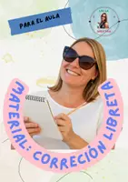 Vista previa - Refuerzo / NEE / Materiales de apoyo - MATERIAL AULA CORRECCIÓN LIBRETAS - Portada