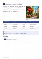 Vorschau - Arbeitsblätter - En ville - Französisch Klasse 6 Heft - Seite 2