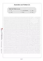 Vorschau - Arbeitsblätter - Grundkompetenz Geometrie | Mathematik Grundschule Klasse 1–4 | Geometrie, Spiegelbilder, Gitternetz, Auge-Hand-Koordination, Zirkel, Feinmotorik, Lösungen, Arbeitsblätter Freiarbeit Kopiervorlagen - Seite 2