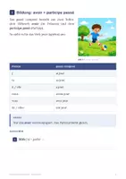 Vorschau - Arbeitsblätter - Passé composé avec avoir - Französisch - Seite 2