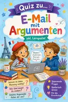 Vorschau - Arbeitsblätter - E-Mail mit Argumenten Französisch Kl - Deckblatt