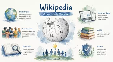 Vorschau - Arbeitsblätter - Arbeitsblatt "Wikipedia" + Onlineübung & MP3 + Infografik - Seite 2