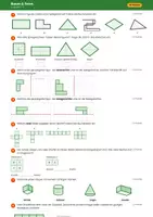 Vorschau - Stundenentwürfe - Kompass 4 Mathe 2026 – Typentest „Raum & Form": Symmetrie, Würfelnetze, Bauplan (Klasse 4) - Seite 1
